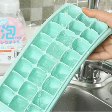 24 креативные мороженое квадратной формы силиконовые большая форма для льда кухонный инвентарь для бара лоток для льда фруктовый лед производитель кубиков с крышкой