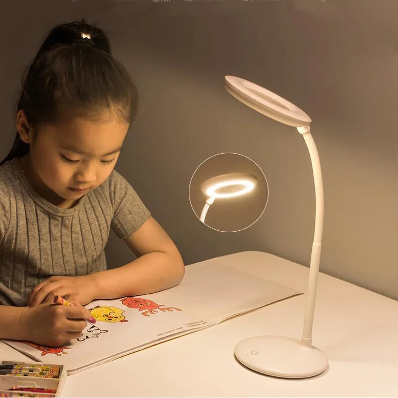  Table lamp LED Desk lights Magnifying Glass Reading lamp Touch Switch Dimmable Wireless Rechargeabl - 32904357816