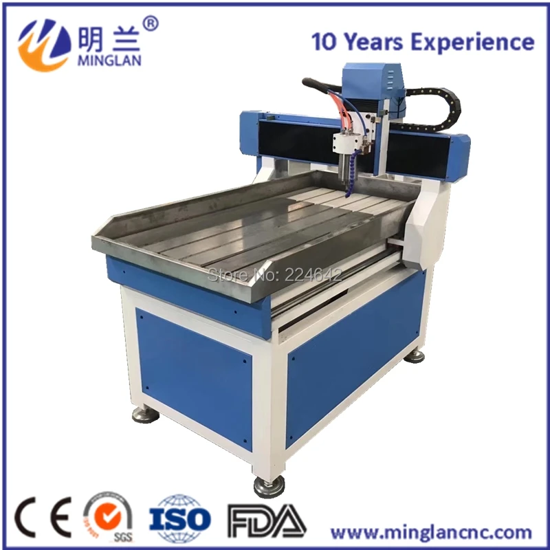 

6090 cnc machine with Coolant system 6090 cnc router engraving for metal stone wood