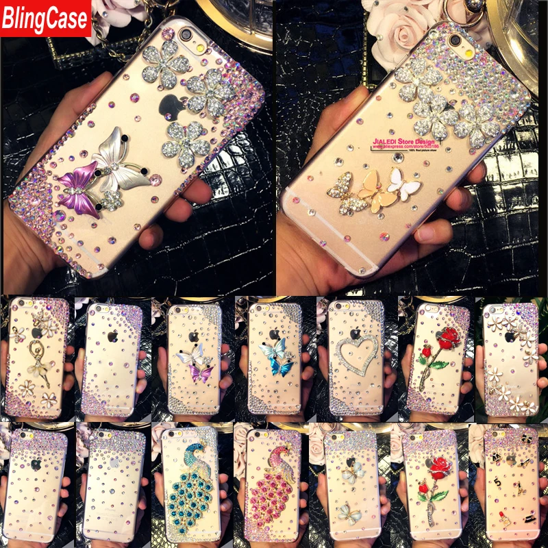 

For Asus Zenfone 3 Max ZC520TL 5.2" Rhinestone Case Jewelled Bling Crystal Cases