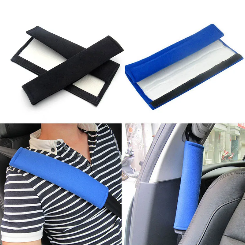 1 Pair Car Seat Belt Shoulder Pads Harness Safety Strap Cushion Cover