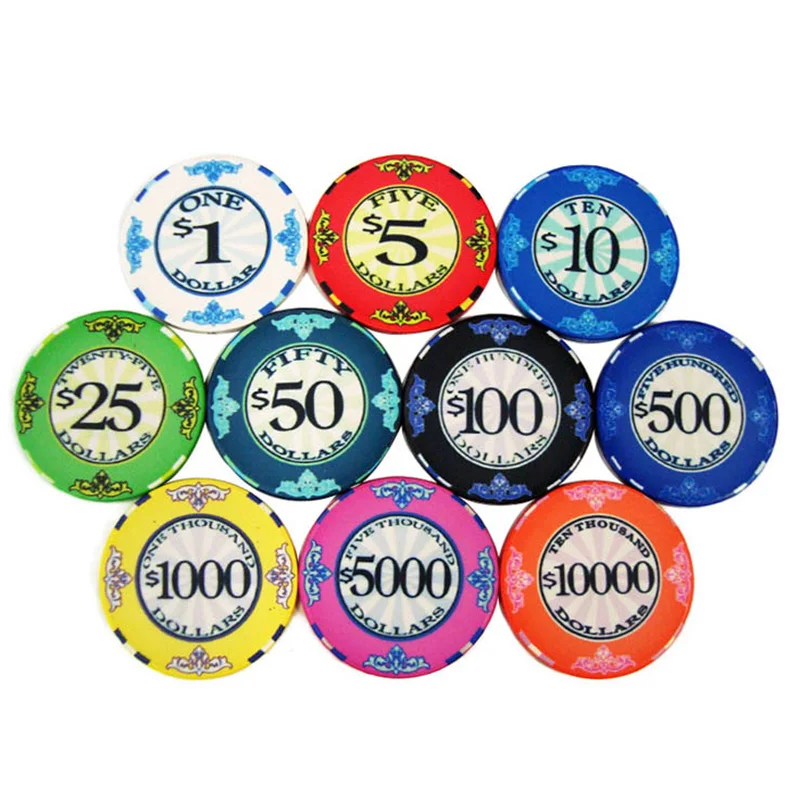 Texas Holdem Tournament Chip Values