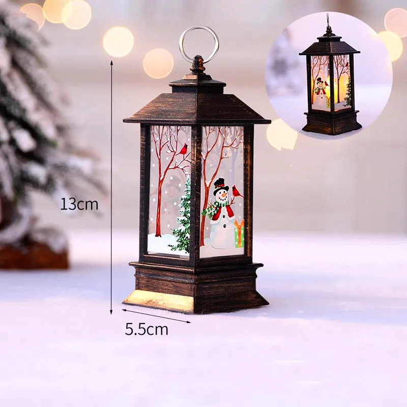 Christmas Decorations For Home Led Christmas Candle With LED Tea light Candles Christmas Tree Decoration New Year Ornament