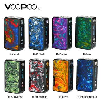 

Original 117W VOOPOO Drag Mini Mod 4400mah battery E Cigarette 510 Thread Vape Vaporizer Electronic Cigarette Box Mod VS Drag 2