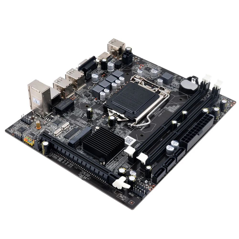 

H55 Mainboard Replacement CPU Interface Stable Motherboard Practical Desktop Computer Accessories LGA1156 Double USB DDR3 Memory