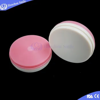 

3 Pieces OD98X20 Pink Double Layer PMMA Block 2 Color in One