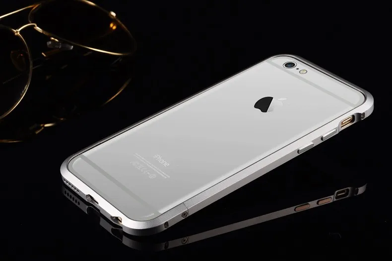 GinMic ультра тонкая металлическая защитная рамка для iPhone 6 6s 6plus 6s+ винт с ЧПУ прочный бампер чехлы для iPhone 6 6s plus