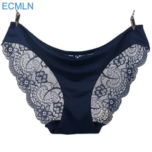 2017 New arrival ECMLN font b women s b font lace panties seamless panty font b