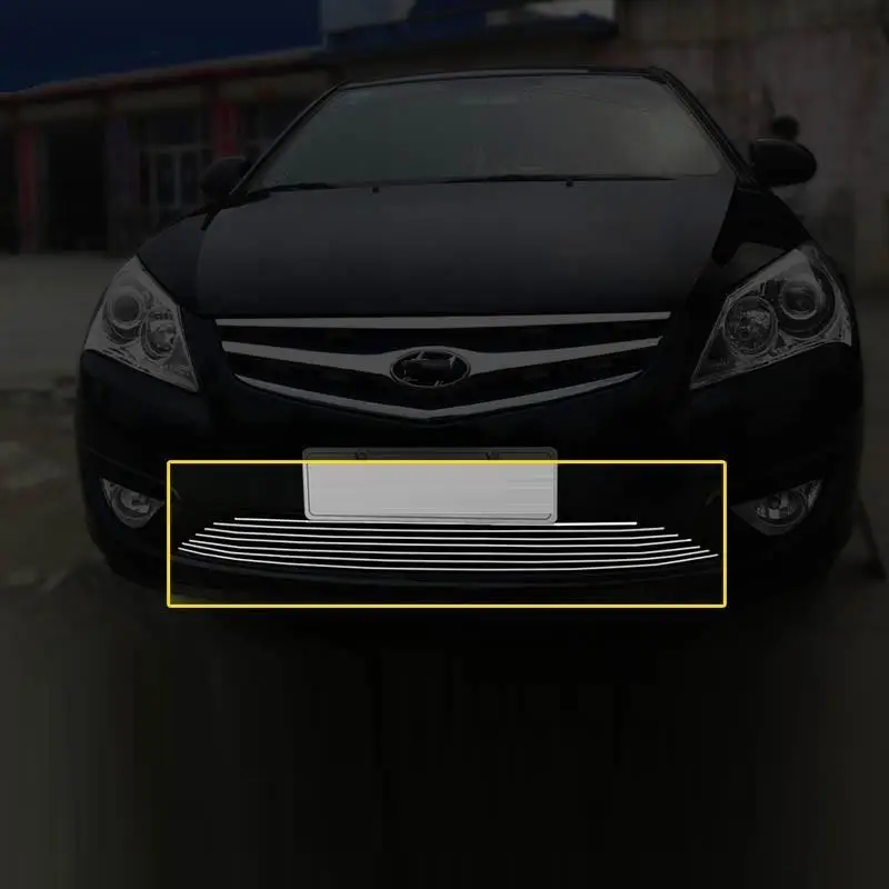 

Grille automobile modified car styling bright sequins decoration accessories covers accessory 08 09 10 FOR Hyundai Elantra