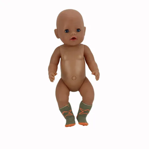 

Gray Socks Wear fit 43cm/17inch Baby Doll, Children best Birthday Gift(only sell shoes)
