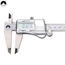 Цифровой штангенциркуль FUJISAN 0-200 мм/0,01 мм из нержавеющей стали метрический/дюймовый Электронный штангенциркуль измерительные инструменты
