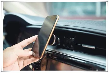 

NEW Automobile air outlet bracket magnetic suction mobile phone For Peugeot 206 207 208 301 307 308 407 408 508 2008 3008 4008