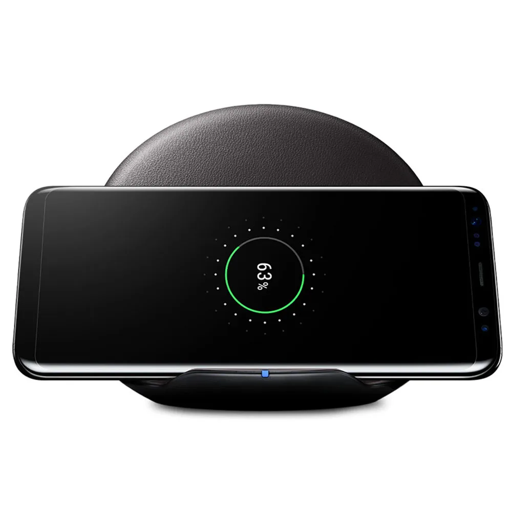 Оригинальный eAmpang 10 Вт Быстрое беспроводное зарядное устройство для Samsung Galaxy S6 S7