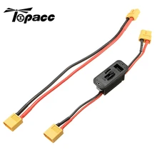 New Arrival Axial XT60 Plug On Off Switch Connector with Extend Wire For RC Lipo font