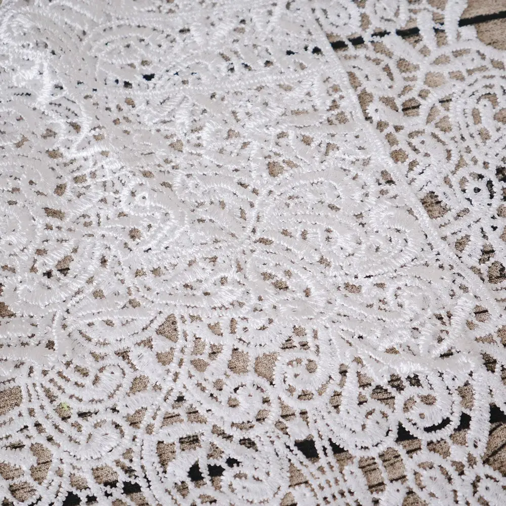 1 xembroidery с цветочным рисунком кружевное украшение выреза воротник ткань для шитья питания ремесло