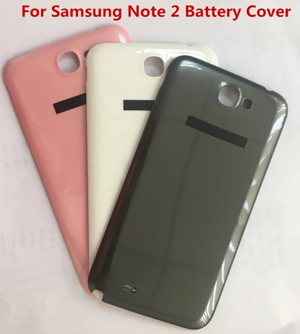 

Back Battery Cover For Samsung Galaxy Note II 2 N7100 Note2 GT-N7100 Mobile Phone Case Housing Rear Door New + Free shipping