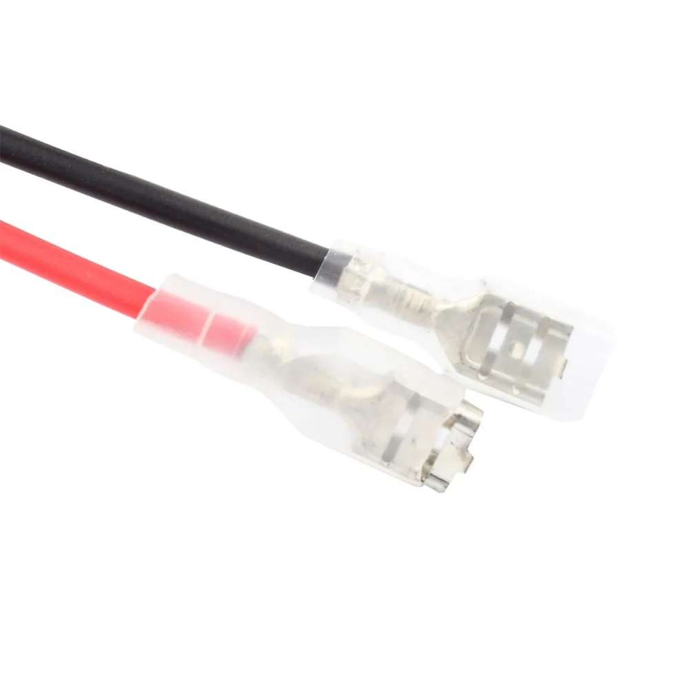 TOMALL H1 LED Headlight Replacement Male Plug Single Diode Converter Wiring Connecting Lines Cables