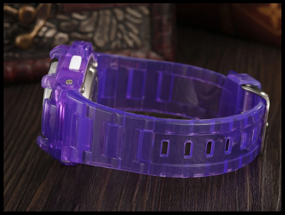 OHSEN Children Watch Fashion Casual Watches Quartz Wristwatches Waterproof Jelly Kids Clock boys Hours girls Students Wristwatch (9)