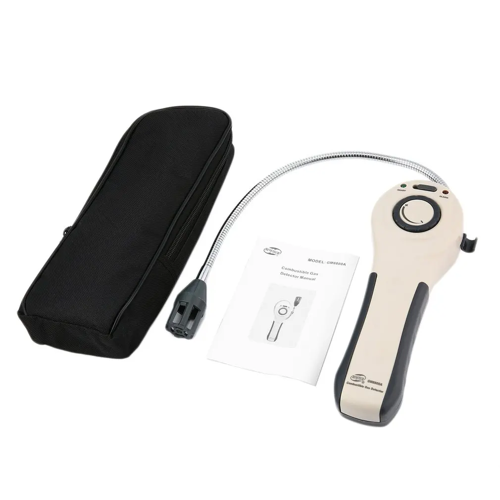 

BENETECH GM8800A Combustible Gas Detector Handheld Methane Propane Gas Tester Meter Flammable Gas Leak Tester Detector