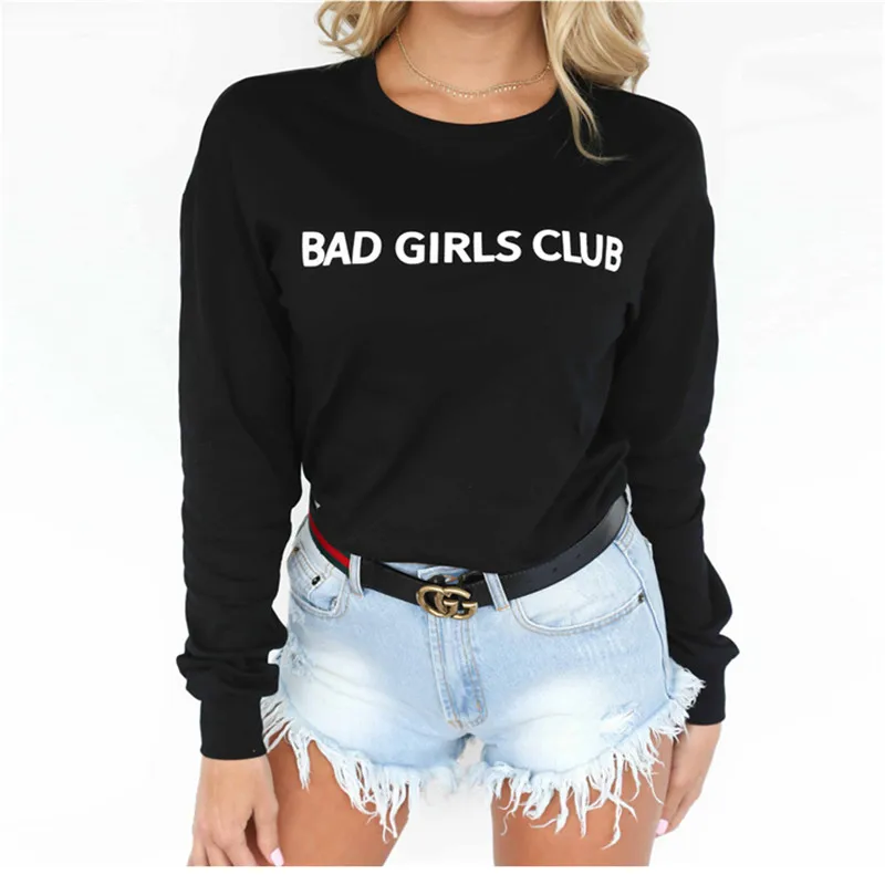 

Bad Girls Club Pullover Hoodies Long Sleeve Sweatshirt