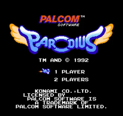 

Parodius Region Free 60 Pin 8Bit Game Card For Subor Game Players