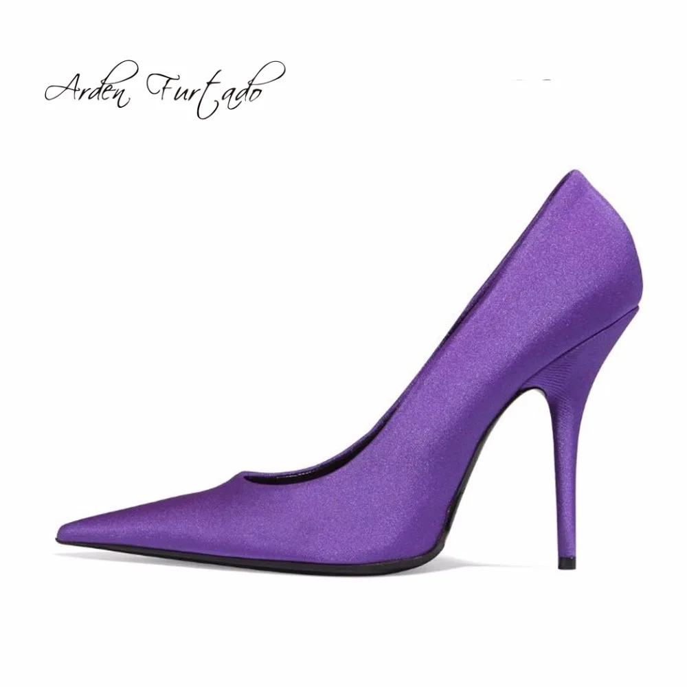 Женские туфли лодочки на высоком каблуке размеры 40 48|satin pumps|shoes for womensmall size |