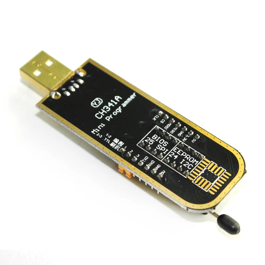 CH341A 24 25 серия EEPROM Flash BIOS USB программатор с драйвером по CH341 модуль к TTL 5V 3 V|programmer