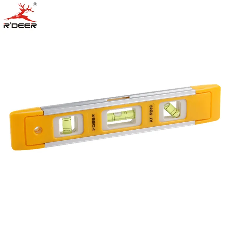 RDEER 9 230mm Bubble Level Spirit Level Ruler Magnetic Holder Mini Protractor Level font b Measuring