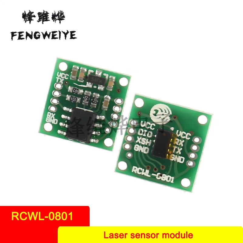 Panel RCWL 0801 ToF Ranging VL53L0X Laser Ranging Sensor Module Serial Port Output Distance