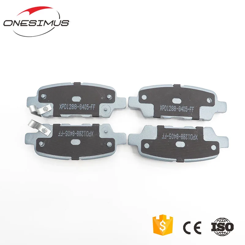 Ceramics Material ONESIMUS Brand Car Brake Pad For Nissan TIIDA Auto Parts Number XPD1288-8405 Brake Pad