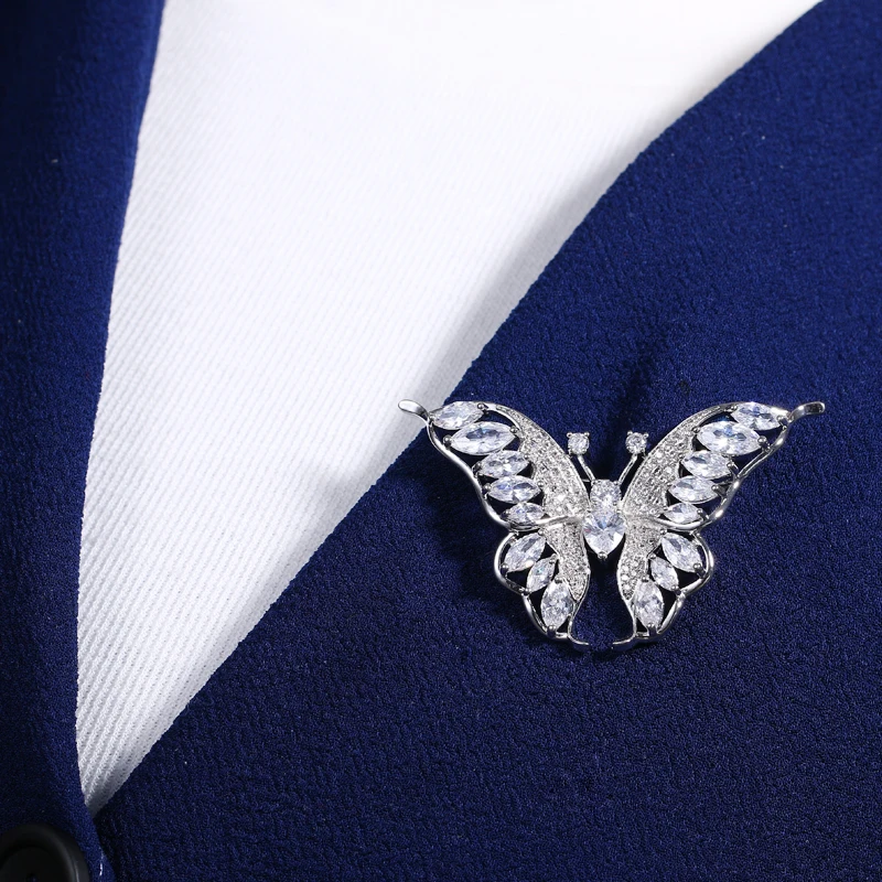 EmmayaButterfly Роскошные ювелирные изделия ручной работы из белого золота/розового