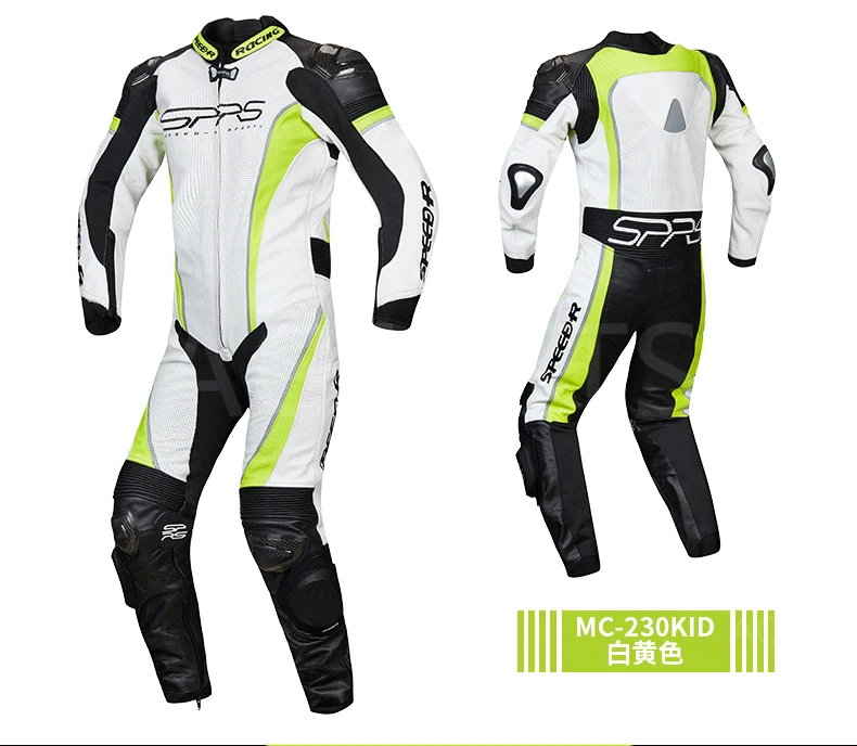 SPRS racing clothes motorcycle onesies motorcycle women's leather track training No.62