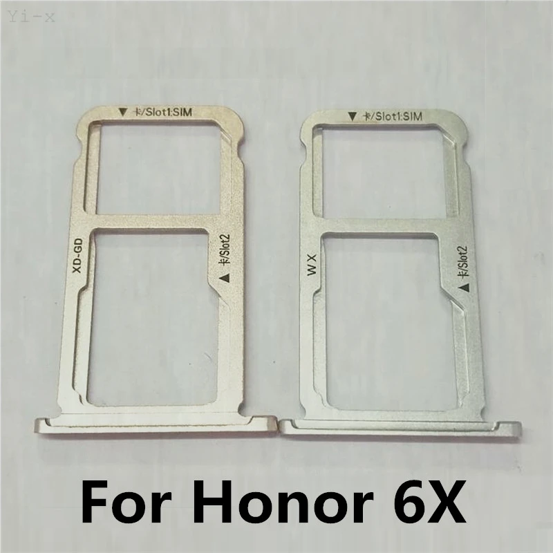 

50PCS For Huawei Honor 6X SIM Card Tray Holder Slot Replacement Parts