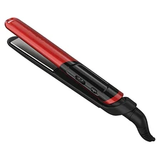 Профессиональный Выпрямитель для волос бигуди плоский утюжок отрицательный ЖК-дисплей ионная инфракрасная палочка выпрямление ионного щипцы для завивки