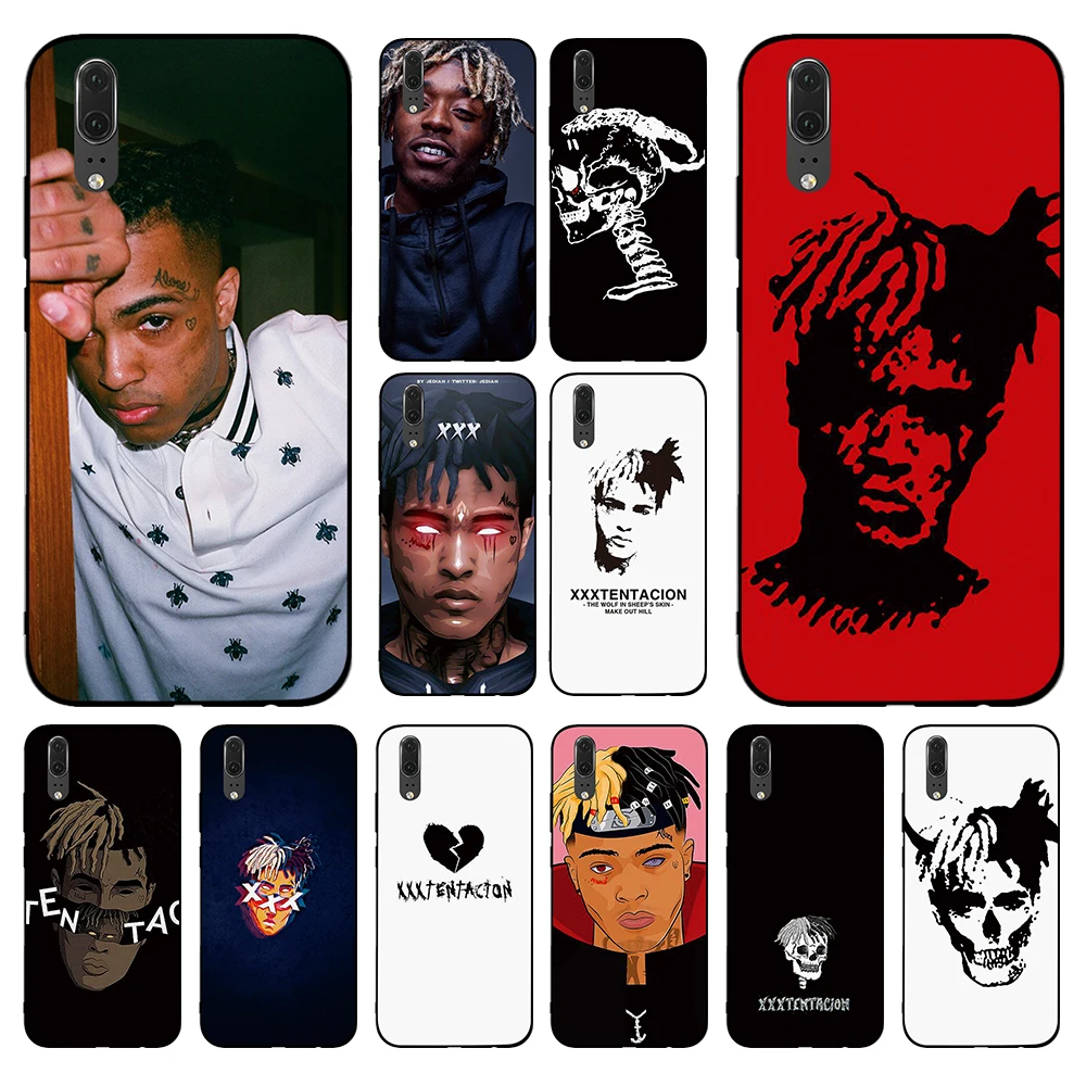 Мягкий телефон rap singer XXXTentacion для huawei Honor 6A 7A 3GB Pro 7X 8X 8C 10 Lite Note задняя