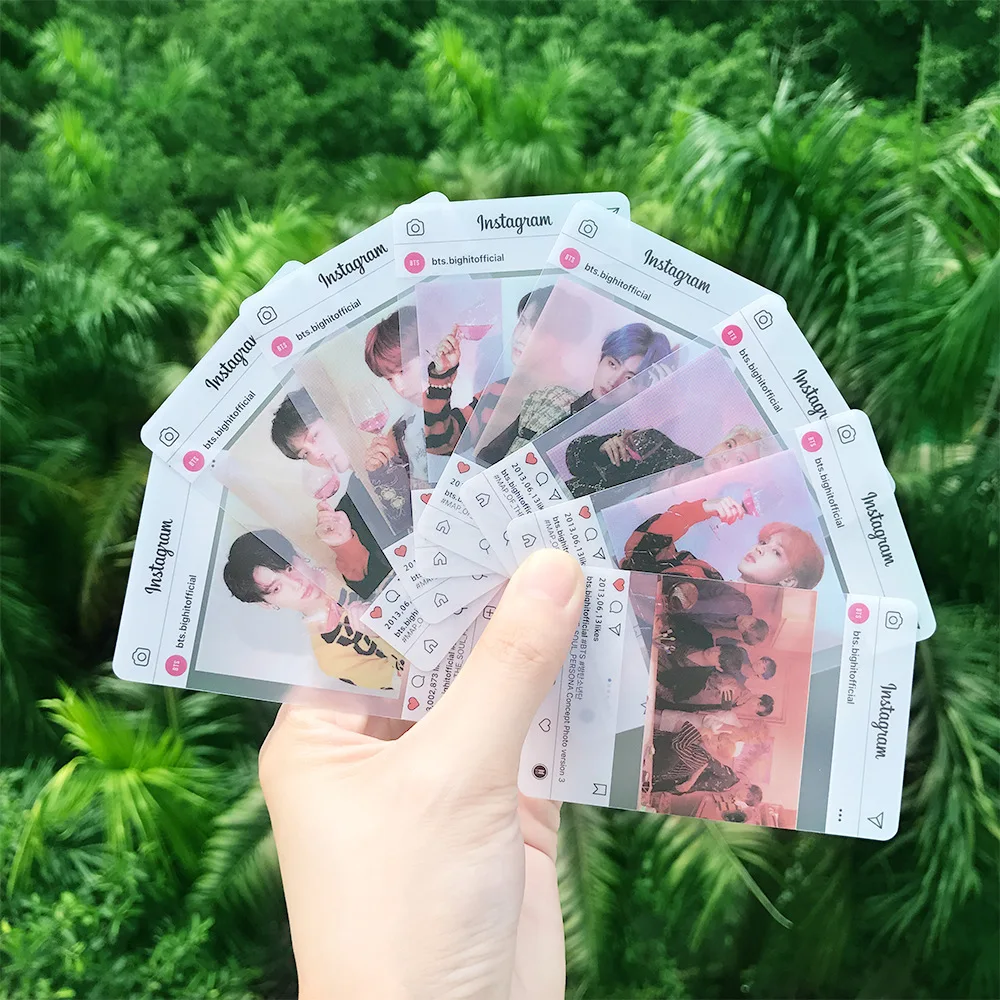 

8pcs/set New Bangtan boys INS Photocard Map of the Soul Persona Album Photo Card stationery set bangtan boys new arrivals