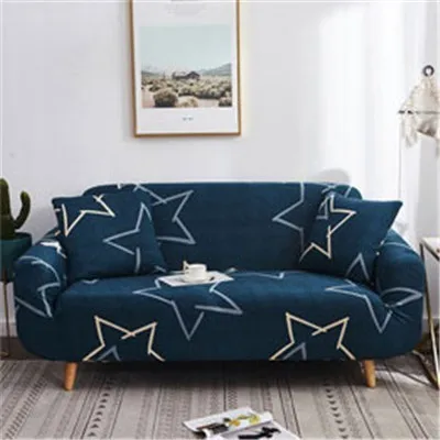 Простые эластичные Чехлы для гостиной, мягкие, плотные, Нескользящие, универсальные чехлы для дивана, все включено, чехлы для дивана, декор для дивана - Цвет: Color15