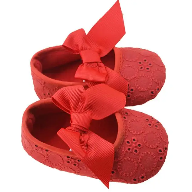 Las muchachas infantiles del muchacho del algodón cinta Bowknot flor inferior suave Prewalker zapatos de bebé 4 color bebek ayakkabi infantil Las muchachas infantiles del muchacho del algodón cinta Bowknot flor inferior suave Prewalker zapatos de bebé 4 color bebek ayakkabi infantil