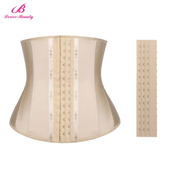 

Lover Beauty Latex Waist Trainer Corset Plus Size Waist Cincher Slimming Belt Body Shaper Tummy Control 13 Steel Boned Briefs