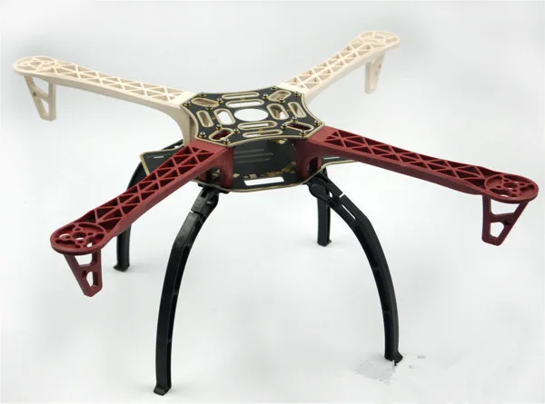 

F450 Quadcopter MultiCopter Frame Kit with Black White Tall Landing Gear Landing Skid for DIY F450 F550 SK480 FPV