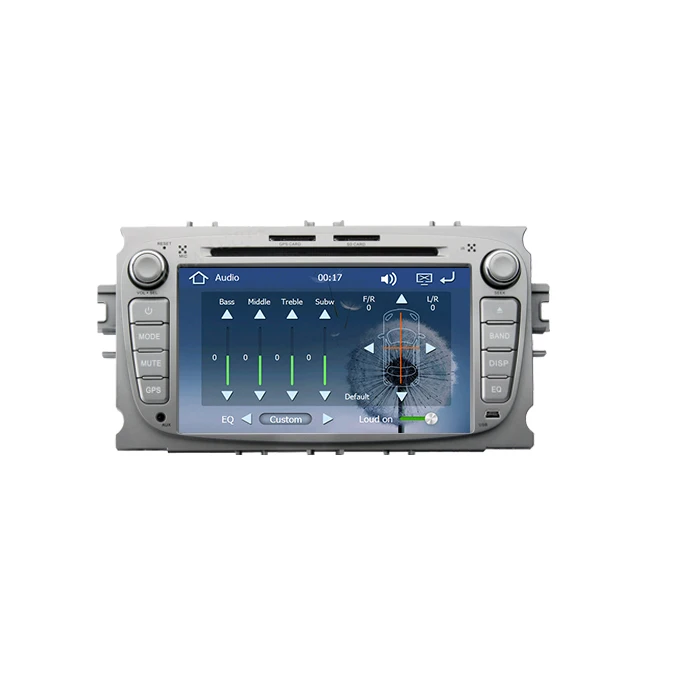 7 &quot2 din Dvd-плеер Автомобиля Для FORD Mondeo S-MAX Connect FOCUS 2008-2011 с GPS Navi странения Bluetooth ТВ