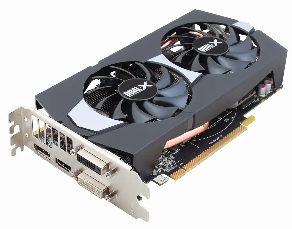 Б/у игровая Видеокарта Sapphire AMD Dual X R9 270 2G D5|Графические карты| |