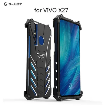 

Protect Phone case for VIVO X27 Metal Aluminum Shockproof Dropproof Cover for vivo X27 Armor anti-knock cases