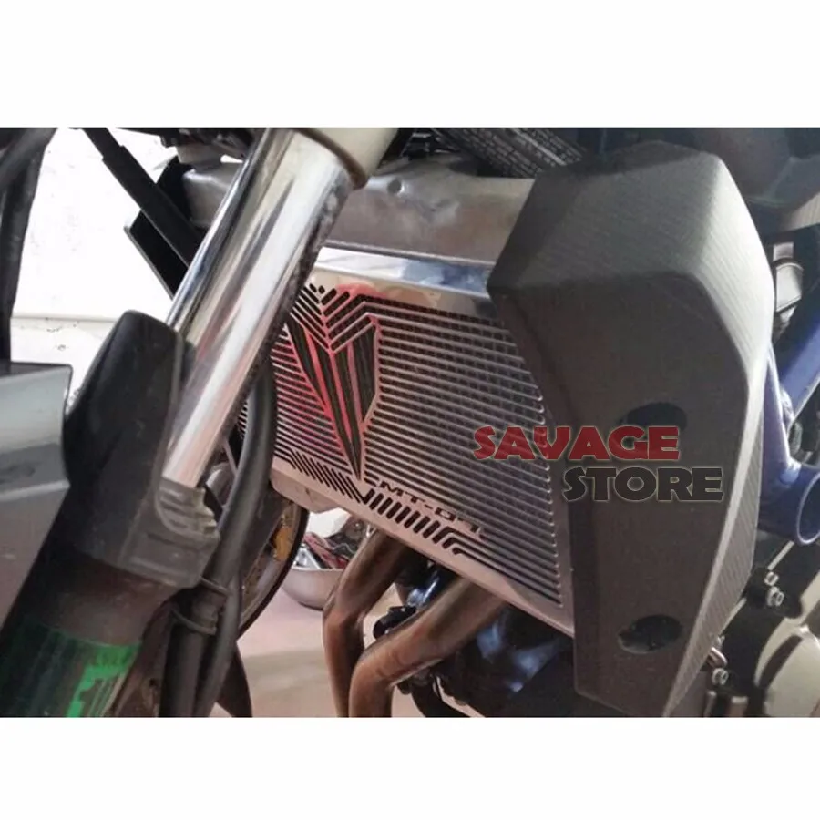Для Yamaha MT 07 FZ 2014 2015 2016 2017 2018 2019 мотоциклетные нержавеющие радиатор масляный