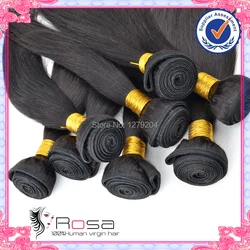 

Rosa EX10 Human Hair Virgin Peruvian Hair Extension Natural Straight 8-28'' Hair Product 10pcs/lot 50g/pc Each half a bundle
