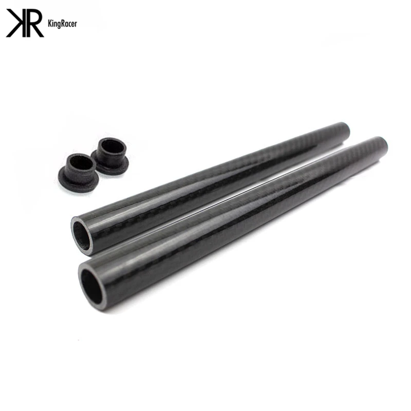 22MM 7/8" Universal Motorcycle Carbon Fiber Clip On Ons Replacement Handle Bar Handlebars Grips Tube 2pcs