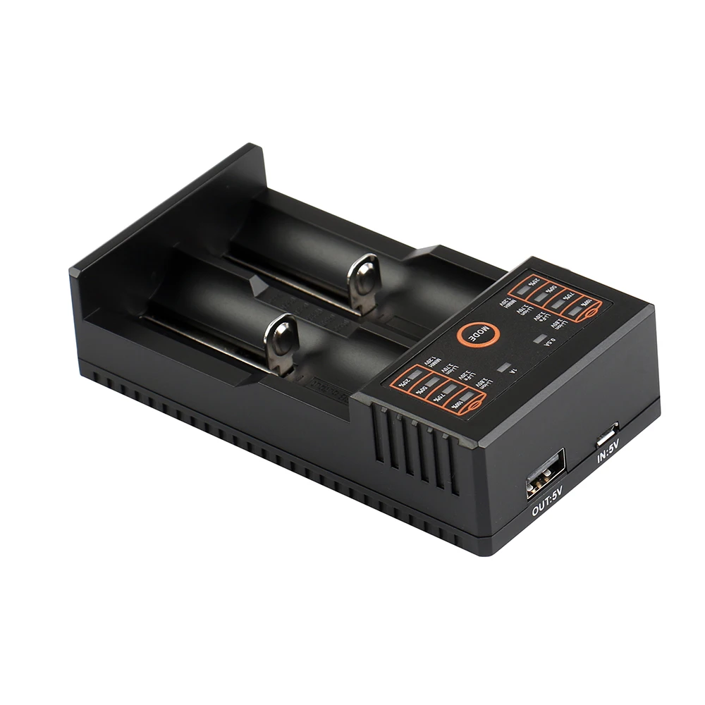 1 шт. KingWei 18650 18350 16340 14500 10440 батарея двойное USB умное зарядное устройство для