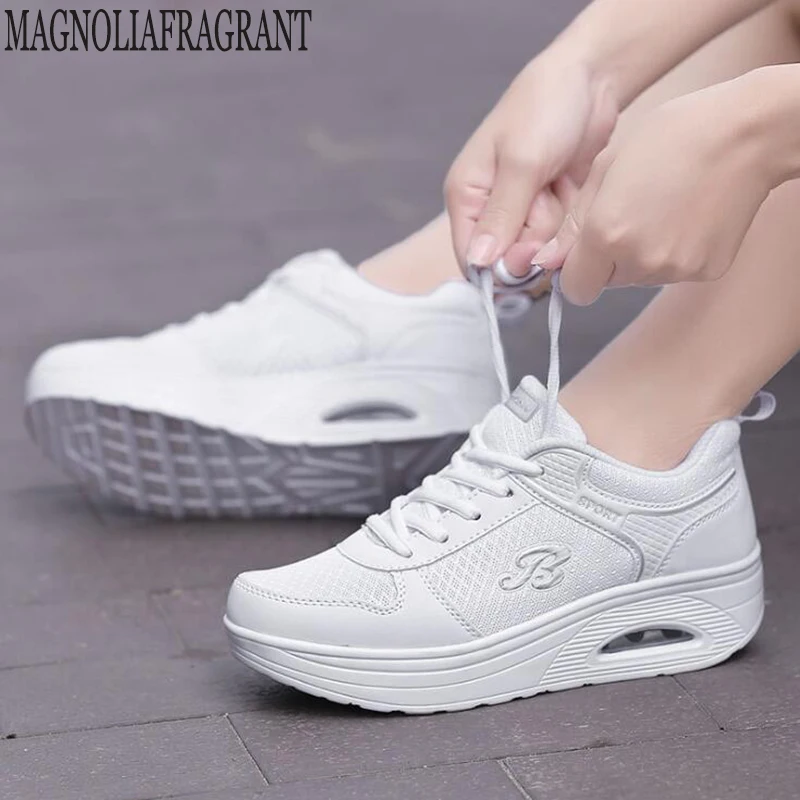 

women shoes Spring Fashion Women Casual Shoes Platform Shoes Pu leather Women Sneakers Ladies White Trainers Chaussure Femme c7
