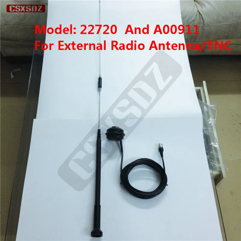 

Black Radio Whip antenna 22720 A00911 TNC connector cable for Trimble GPS 450-470MHZ High Frequency