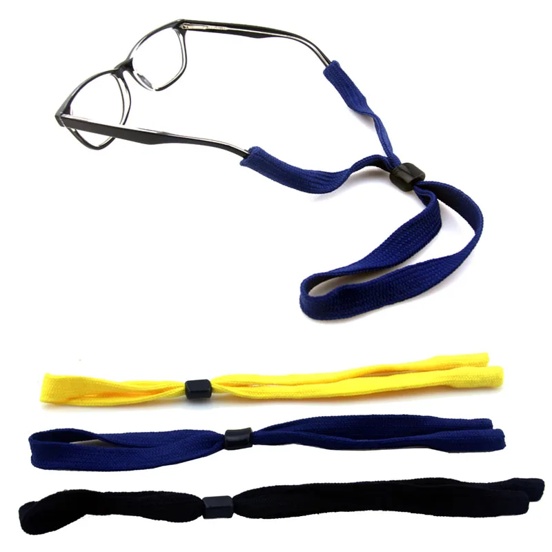 

wholesale 20 pcs adjustable option Cotton Sunglasses Reading Glasses frame Eyeglasses cord holder chain Lanyard neck String 0102